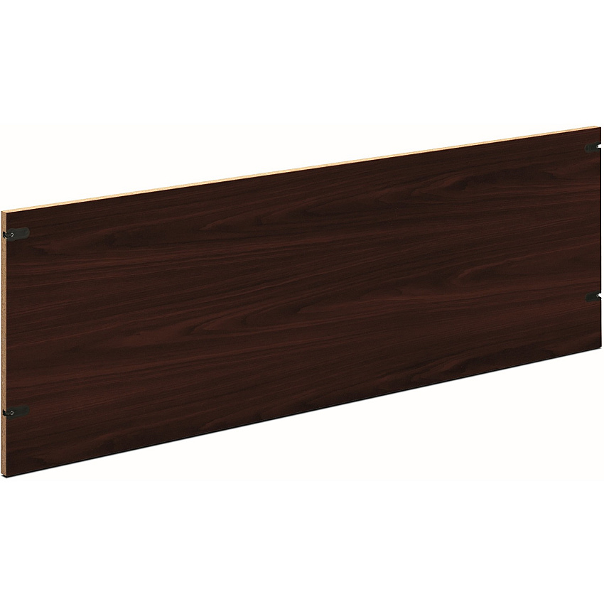 HON 10500 H105854 Back Enclosure 18.6" Height x 57.8" Width x 0.8" Depth - Flat Edge - Finish: Mahogany (105854N)