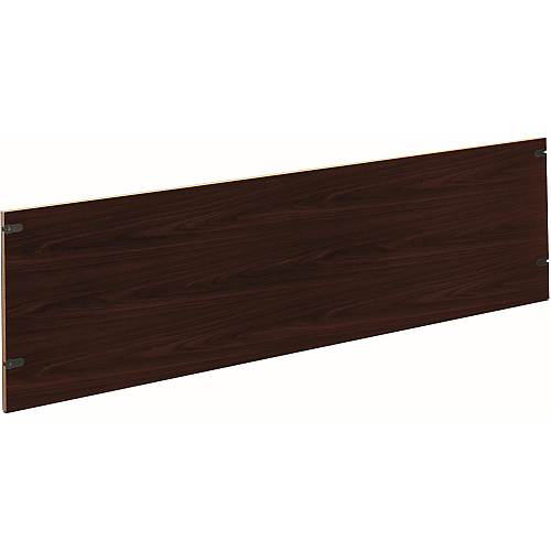 HON 10500 H105856 Back Enclosure 18.6" Height x 69.8" Width x 0.8" Depth - Flat Edge - Finish: Mahogany (105856N)