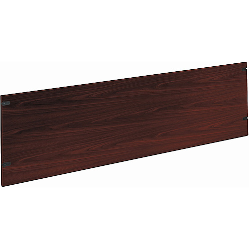 HON 10500 H105857 Back Enclosure 18.6" Height x 75.8" Width x 0.8" Depth - Finish: Mahogany (105857N)