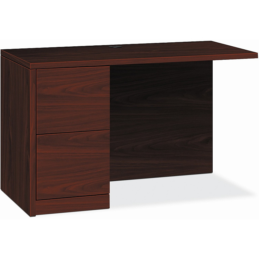 HON 10500 H105908L Return 29.5" Height x 42" Width x 24" Depth - 2 x File Drawer(s) - Finish: Mahogany (105908LNN)
