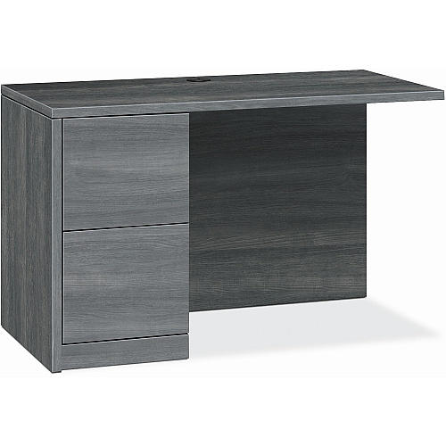 HON 10500 H105908L Return 29.5" Height x 42" Width x 24" Depth - 2 x File Drawer(s) - Finish: Sterling Ash (105908LLS1)