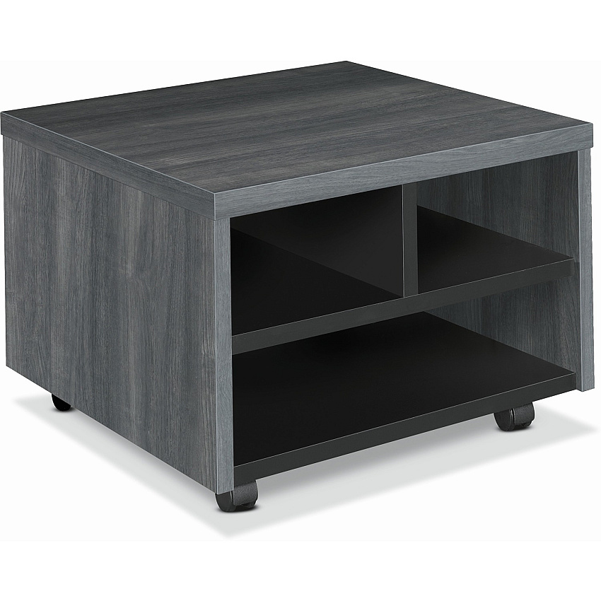 HON H105679 Printer Cart Metal - 20" Width x 21.50" Depth x 14.13" Height - Sterling Ash - 1 Each (105679LS1)
