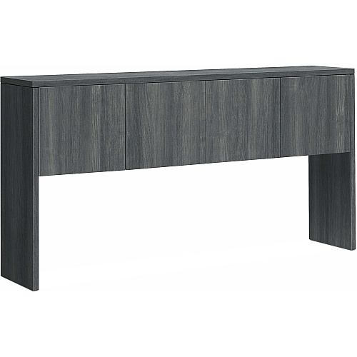 HON 10500 H10534 Hutch 37.1" Height x 72" Width x 14.6" Depth - Finish: Sterling Ash (10534LS1)