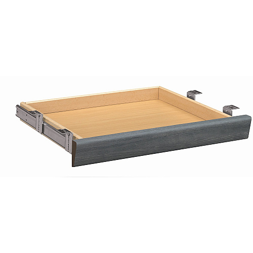 HON H1522 Drawer 2.5" Height x 22" Width x 15.4" Depth - Finish: Sterling Ash (1522LS1)