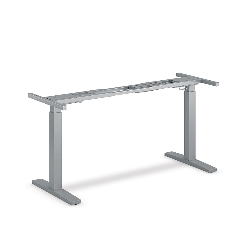 HON Coordinate HHABETA2S2L Table Base Adjustable Height - Silver (HAB2SSVRXUD)
