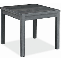 HON H80192 Corner Table Square Top - 20" Height x 24" Width x 24" Depth - Sterling Ash - 1 Each (80192LS1)