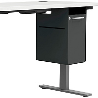 HON Fuse HAUFHR15N Storage Cube 15.5" Depth - Finish: Charcoal (HAUFHR15SSSL)