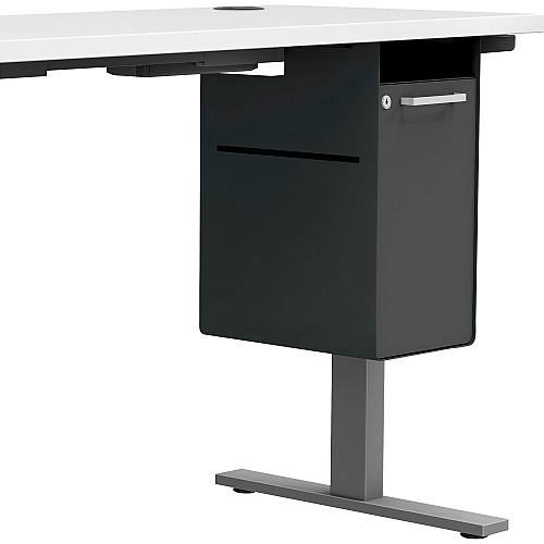 HON Fuse HAUFHR15N Storage Cube 15.5" Depth - Finish: Charcoal (HAUFHR15SSSL)