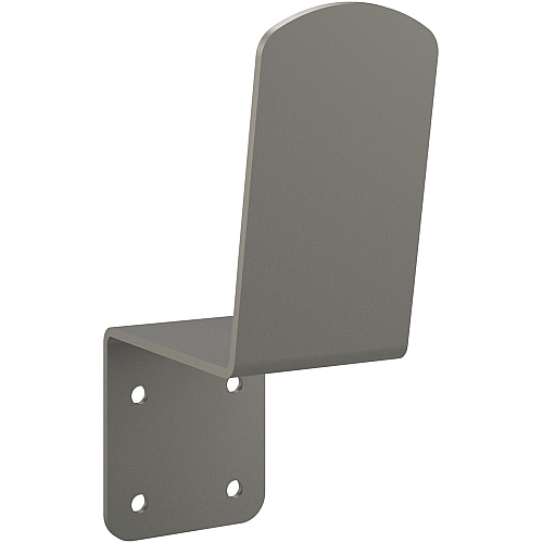 HON Hands-Free Arm Pull Door Attachments Textured Titanium - 5 / Carton (ARMPULL5P8V)