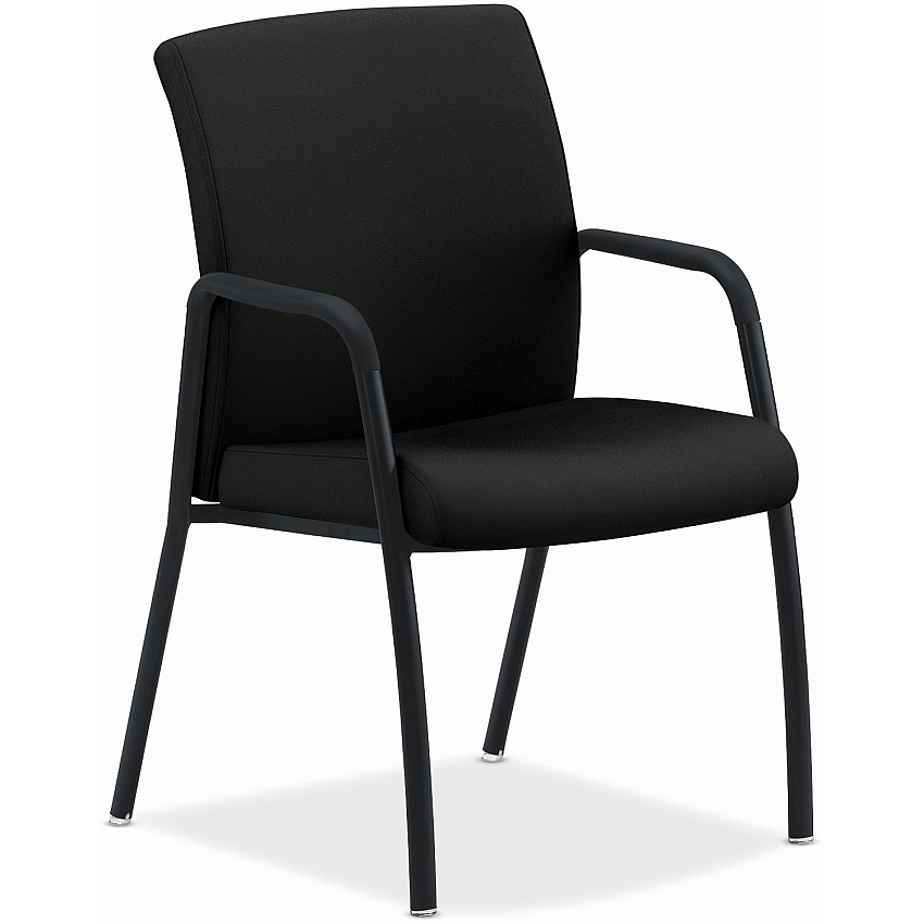 HON Ignition Chair Black Back Color - Fabric Back Material - Black Frame Color - Steel Frame Material - Black - Armrest - 1 Each (IG107CU10)