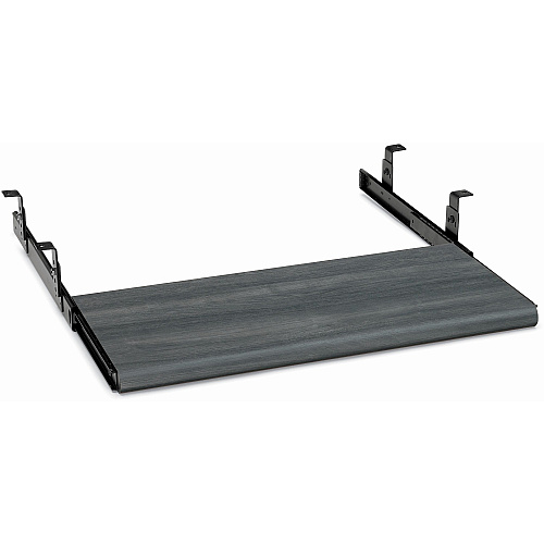 HON H4022 Keyboard Tray 21.5" Width x 10" Depth - Sterling Ash - 1 (4022LS1)
