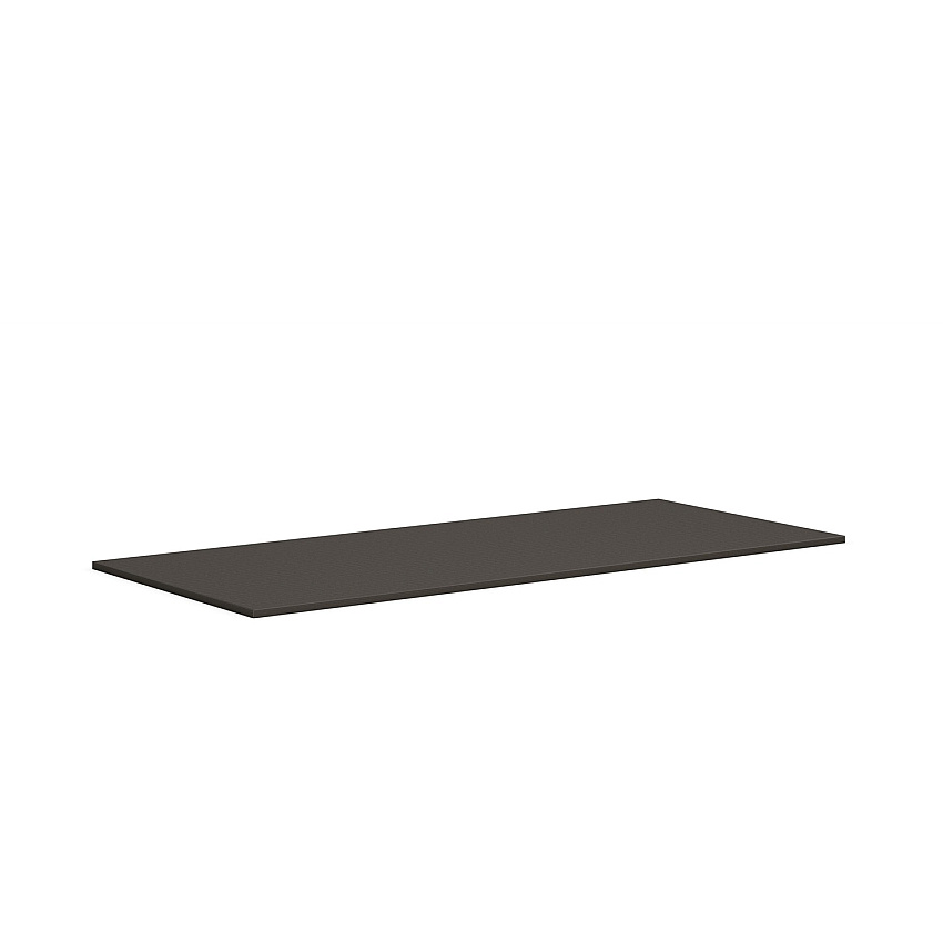 HON Mod HLPLTBL4296RCT Conference Table Top x 96" Width - Finish: Slate Teak (TBL4296RTLS1)
