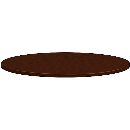 HON Mod HLPLTBL42RND Conference Table Top 42" Diameter - Finish: Traditional Mahogany (TBL42RNDLT1)