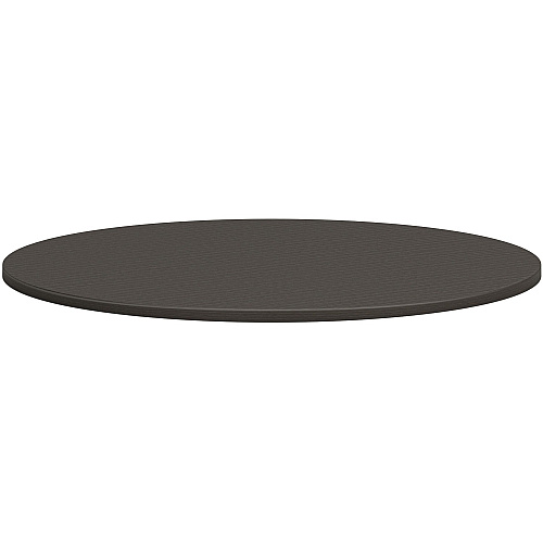 HON Mod HLPLTBL48RND Conference Table Top 48" Diameter - Finish: Slate Teak (TBL48RNDLS1)