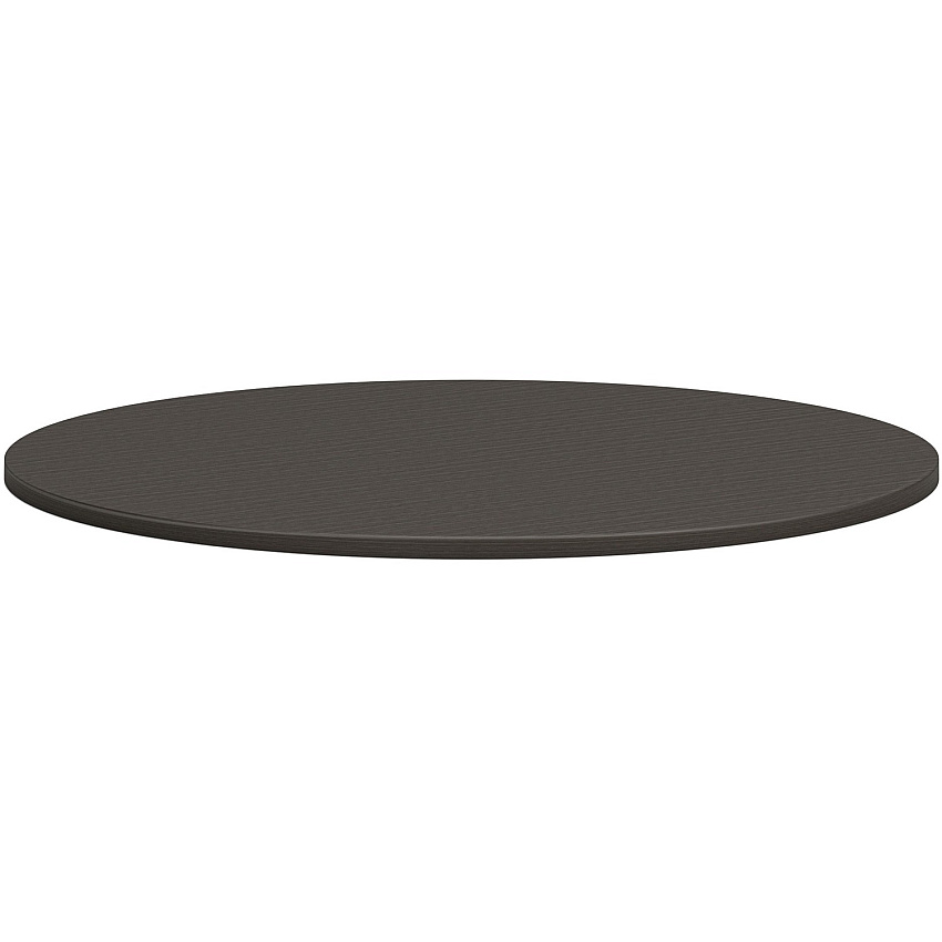 HON Mod HLPLTBL48RND Conference Table Top 48" Diameter - Finish: Slate Teak (TBL48RNDLS1)