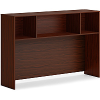 HON Mod HLPLDH60 Hutch 39.8" Height x 60" Width x 14" Depth - Finish: Traditional Mahogany (LDH60LT1)