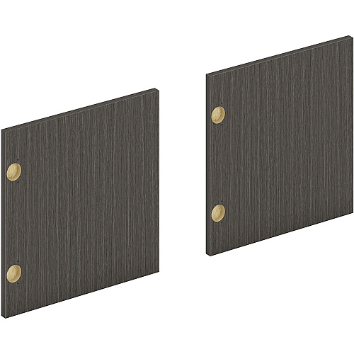 HON Mod HLPLDR60LM Door x 60" Width - Finish: Slate Teak (LDR60LMLS1)