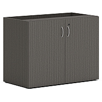 HON Mod HLPLSC3620 Storage Cabinet 29" Height x 36" Width x 20" Depth - Finish: Slate Teak (PLSC3620LS1)