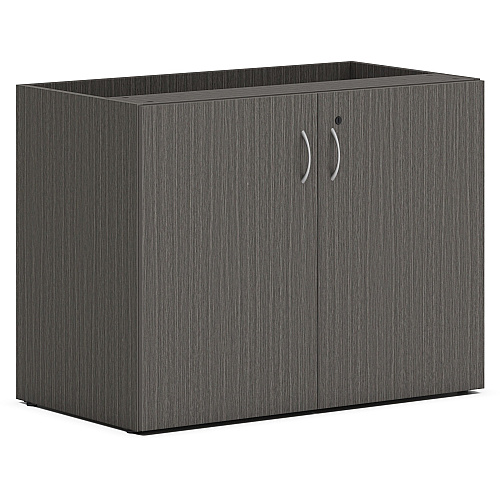 HON Mod HLPLSC3620 Storage Cabinet 29" Height x 36" Width x 20" Depth - Finish: Slate Teak (PLSC3620LS1)