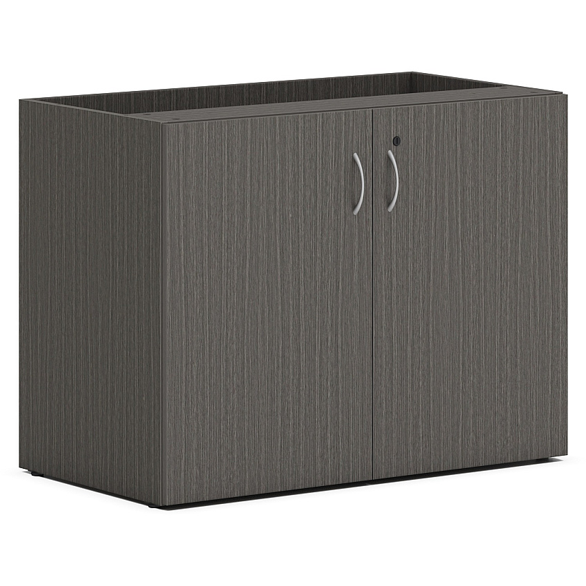 HON Mod HLPLSC3620 Storage Cabinet 29" Height x 36" Width x 20" Depth - Finish: Slate Teak (PLSC3620LS1)