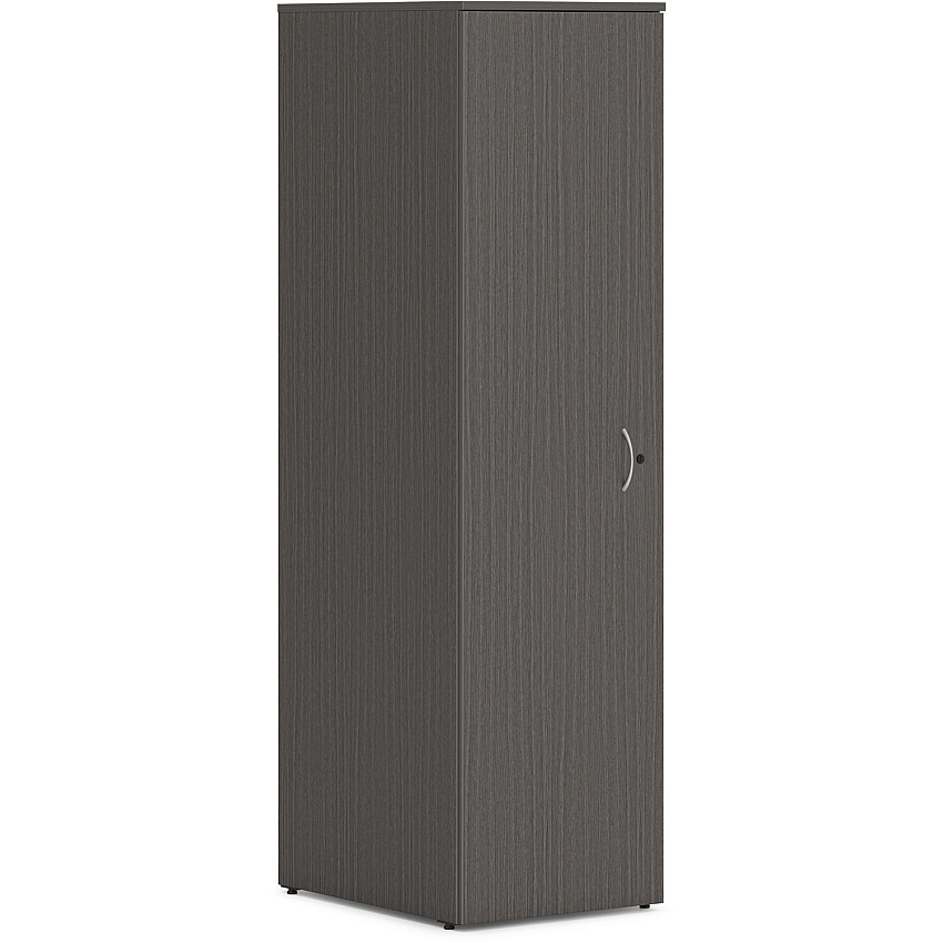HON Mod HLPLW1824 Storage Cabinet 65" Height x 18" Width x 24" Depth - Finish: Slate Teak (PLW1824LS1)