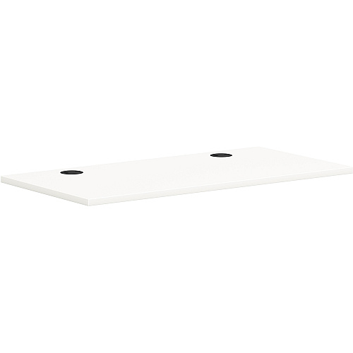 HON Mod HLPLRW4824 Work Surface x 48" Width x 24" Depth - Finish: Simply White (PLRW4824LP1)
