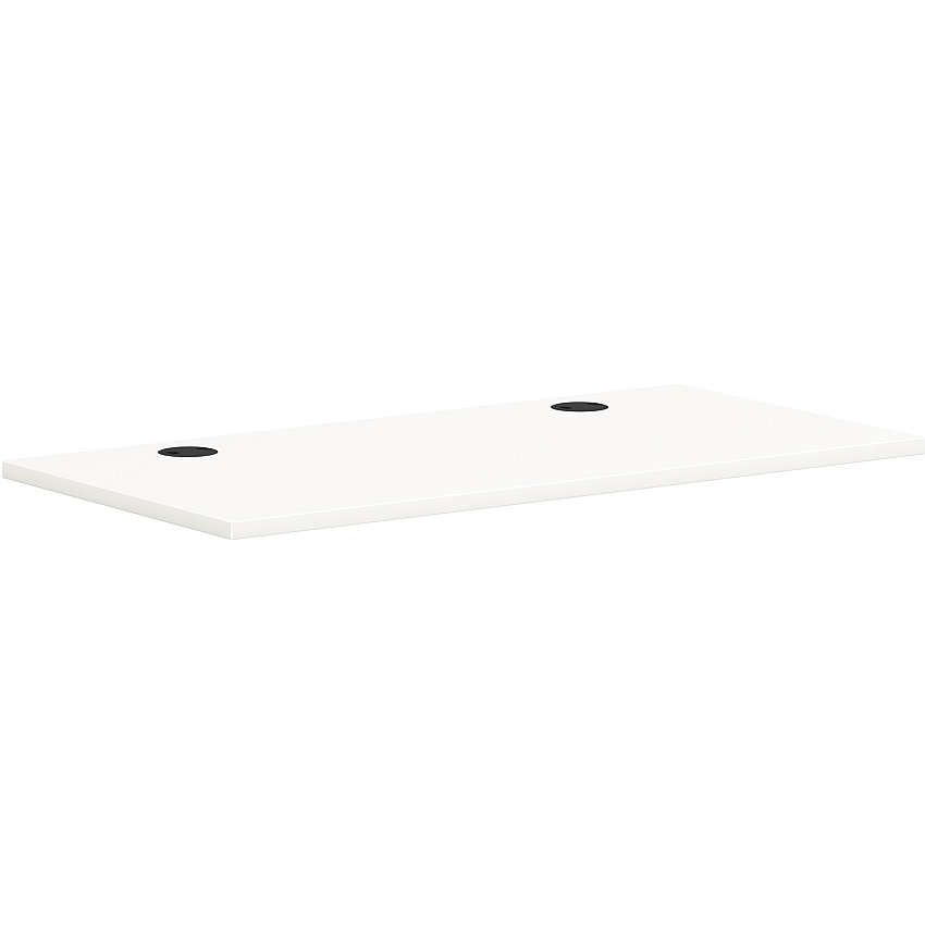 HON Mod HLPLRW4824 Work Surface x 48" Width x 24" Depth - Finish: Simply White (PLRW4824LP1)