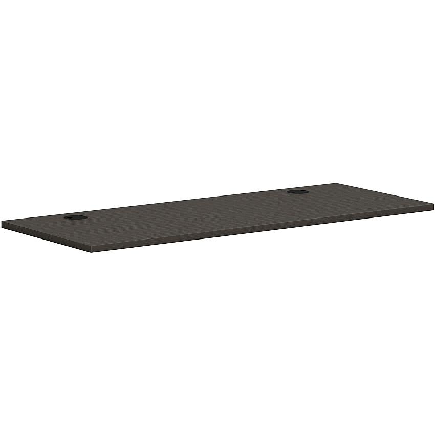 HON Mod HLPLRW6024 Work Surface x 60" Width x 24" Depth - Finish: Slate Teak (PLRW6024LS1)