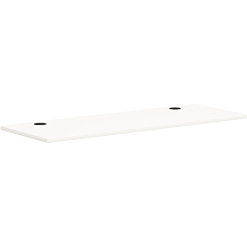 HON Mod HLPLRW6624 Work Surface x 66" Width x 24" Depth - Finish: Simply White (PLRW6624LP1)