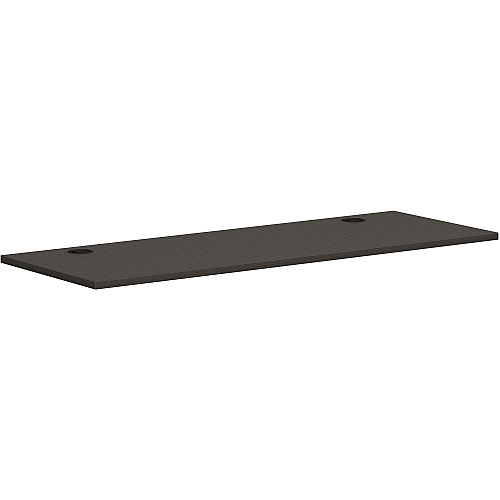 HON Mod HLPLRW6624 Work Surface x 66" Width x 24" Depth - Finish: Slate Teak (PLRW6624LS1)