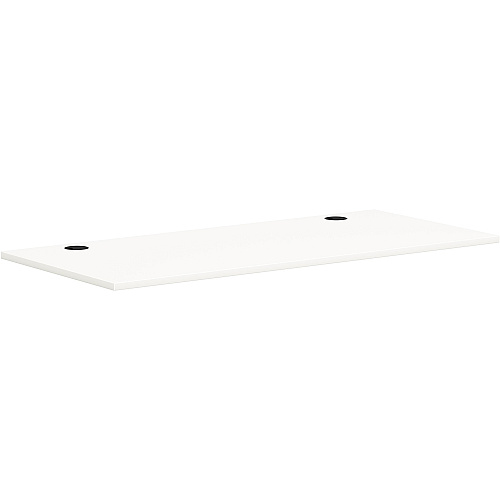 HON Mod HLPLRW6630 Work Surface x 66" Width x 30" Depth - Finish: Simply White (PLRW6630LP1)