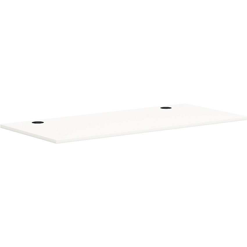 HON Mod HLPLRW6630 Work Surface x 66" Width x 30" Depth - Finish: Simply White (PLRW6630LP1)