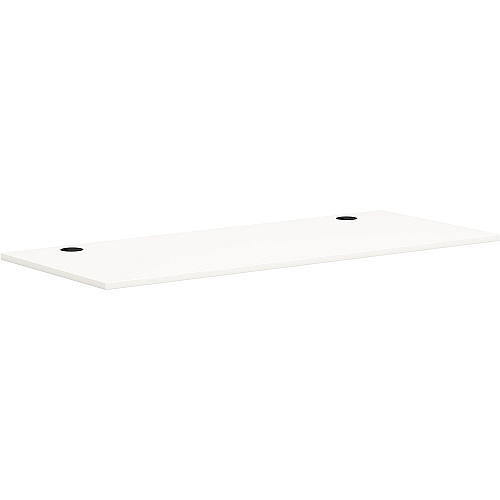HON Mod HLPLRW7230 Work Surface x 72" Width x 30" Depth - Finish: Simply White (PLRW7230LP1)