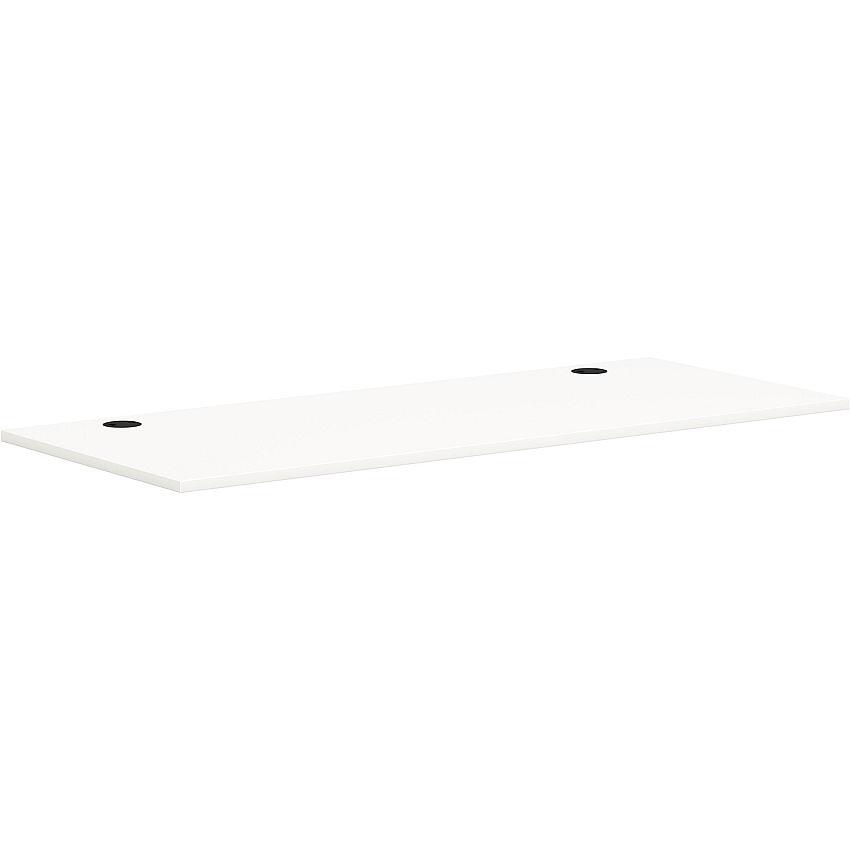 HON Mod HLPLRW7230 Work Surface x 72" Width x 30" Depth - Finish: Simply White (PLRW7230LP1)