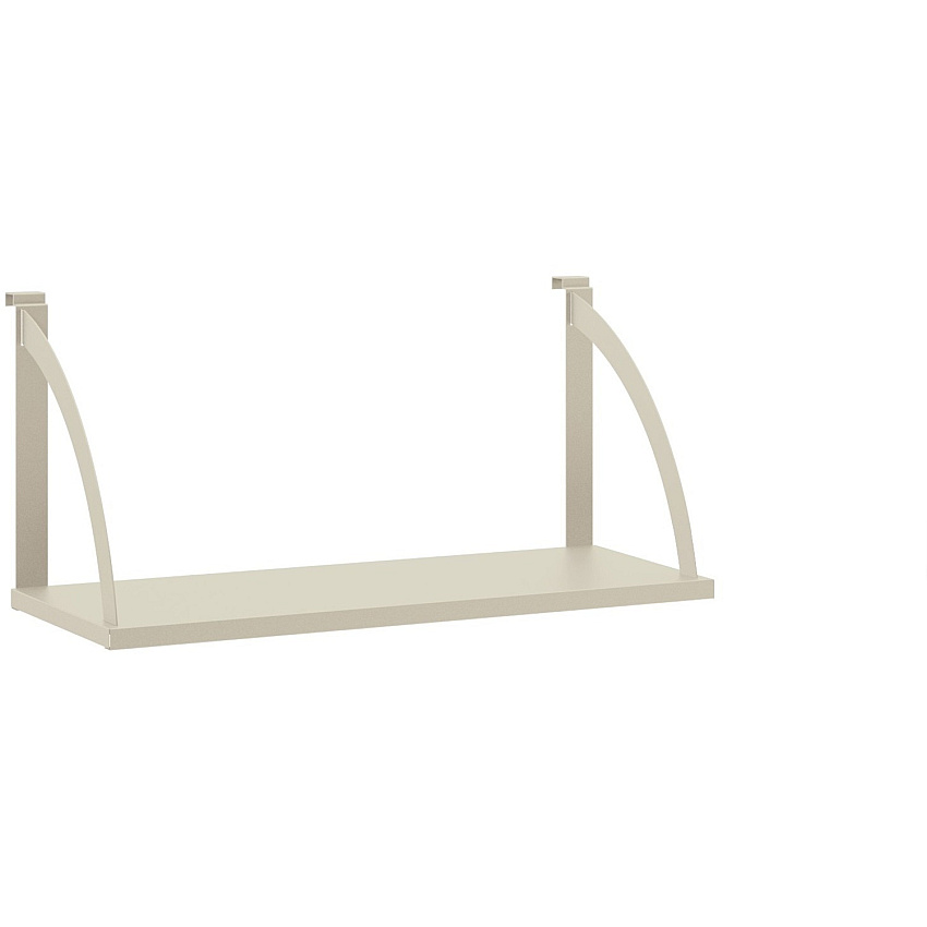 HON Verse HBV-VSH30 Shelf x 30" Width x 12.8" Depth - Glide, Durable - For Workstation, Book, Binder, Office (VSH30GYGY)