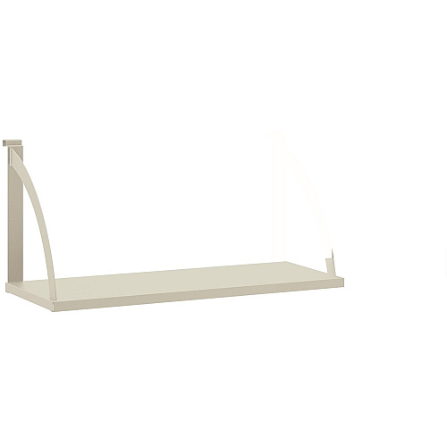 HON Verse HBV-VSH36 Shelf x 36" Width x 12.8" Depth - Glide, Durable - For Workstation, Book, Binder, Office (VSH36GYGY)
