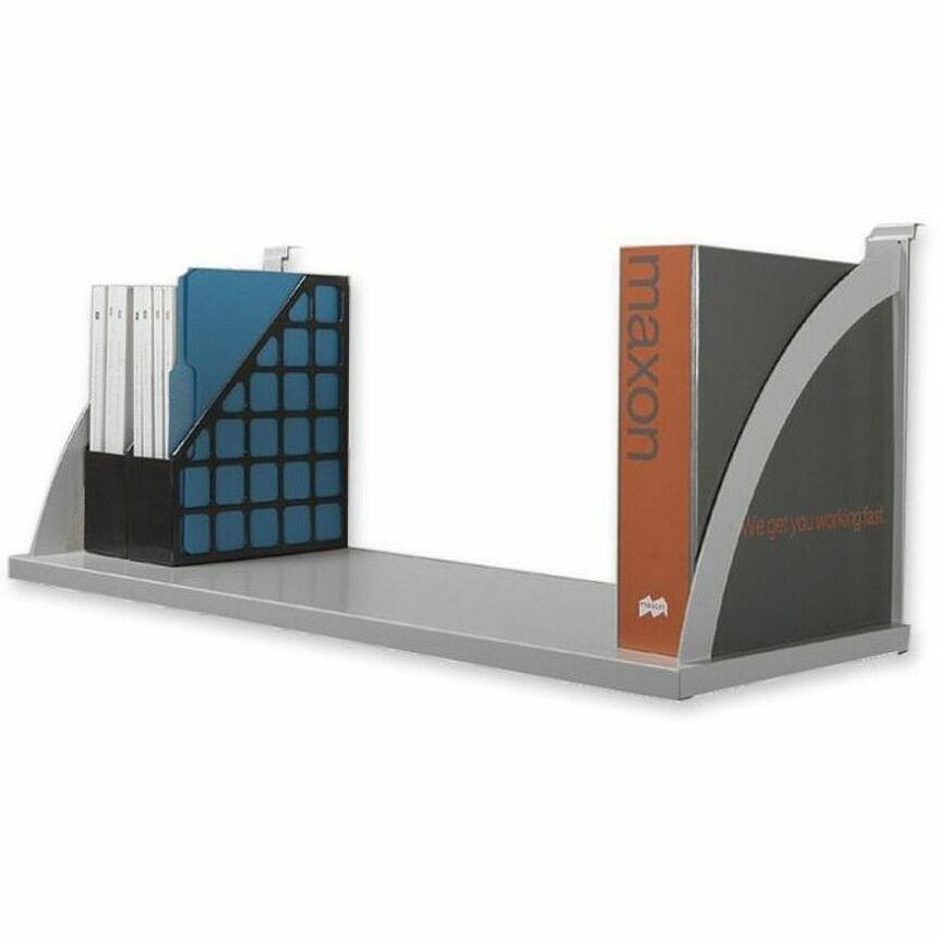 HON Verse HBV-VSH48 Shelf x 48" Width x 12.8" Depth - Finish: Light Gray - Durable - For Workstation, Book, Binder, Office (VSH48GYGY)