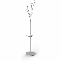Alba Festival Coat Stand White - ABS Plastic, Steel, Metal - 1 Each (PMFESTBC)