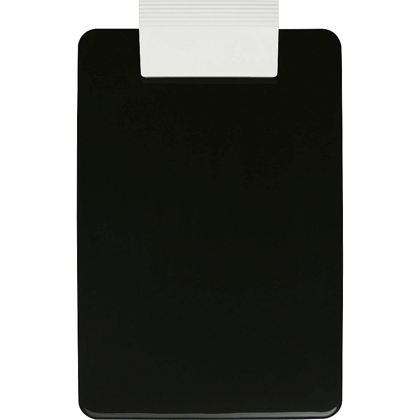 Saunders Antimicrobial Clipboard 8 1/2" x 11" Sheet Size - Black, White - 1 Each (21610)