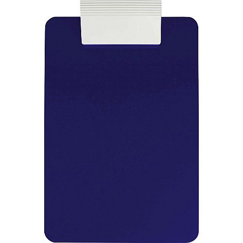 Saunders Antimicrobial Clipboard 8 1/2" x 11" Sheet Size - Blue - 1 Each (21609)