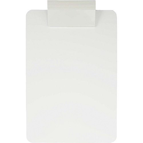 Saunders Antimicrobial Clipboard 8 1/2" x 11" Sheet Size - White - 1 Each (21608)