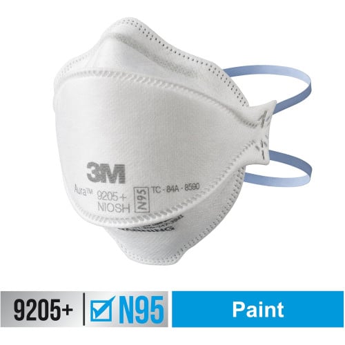 3M Aura N95 Particulate Respirator 9205 (9205P10DC)