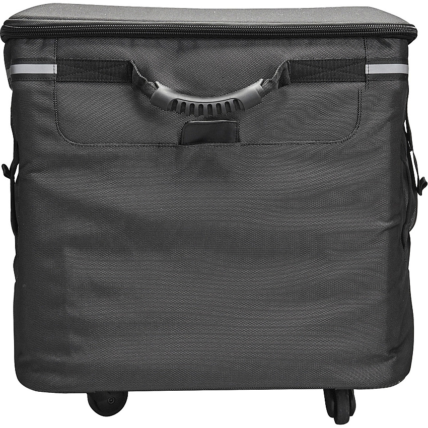 Solo PRO TRANSPORTER 128 Roller Travel/Luggage Bottom Case- Box 1 of 2 - Black Bump Resistant - 20.5" Height x 26" Width x 18.8" Depth - 33.81 gal Volume Capacity - 1 Each (SSC11110)