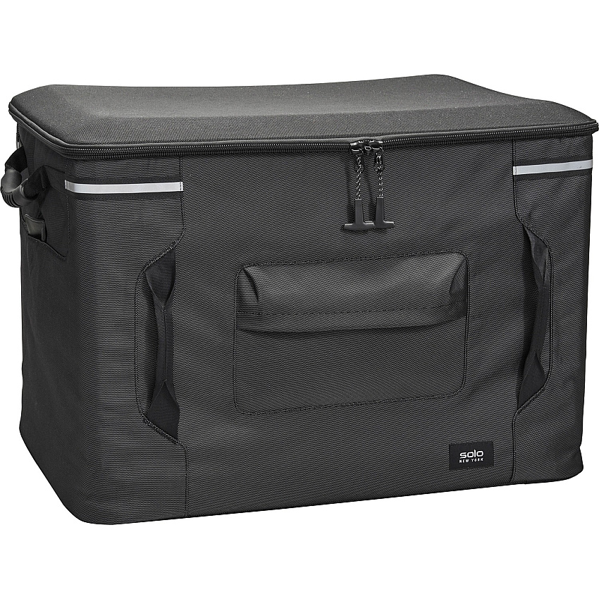 Solo PRO TRANSPORTER 128 Non Roller Travel/Luggage Top Case - Box 2 of 2 - Black Bump Resistant - 17.5" Height x 26" Width x 18.8" Depth - 33.81 gal Volume Capacity - 1 Each (SSC11010)