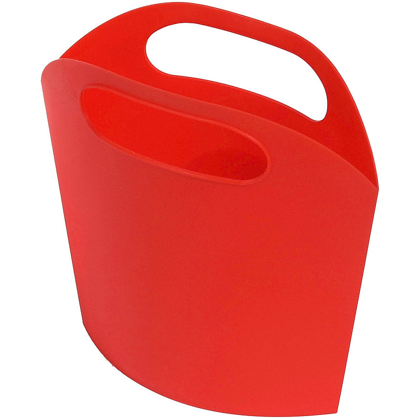 Deflecto Antimicrobial Kids Mini Tote External Dimensions: 8" Width x 5.4" Depth x 2" Height - Plastic - Red - For Art Supplies, Crayon - 1 Each (39501RED)
