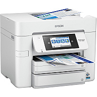 Epson WorkForce Pro WF-C4810 Inkjet Multifunction Printer - Color Copier/Fax/Printer/Scanner - Automatic Duplex Print - Color Scanner - 1200 dpi Optical Scan - Color Fax - Wireless LAN - For Plain Paper Print - 1 Each (C11CJ05205)