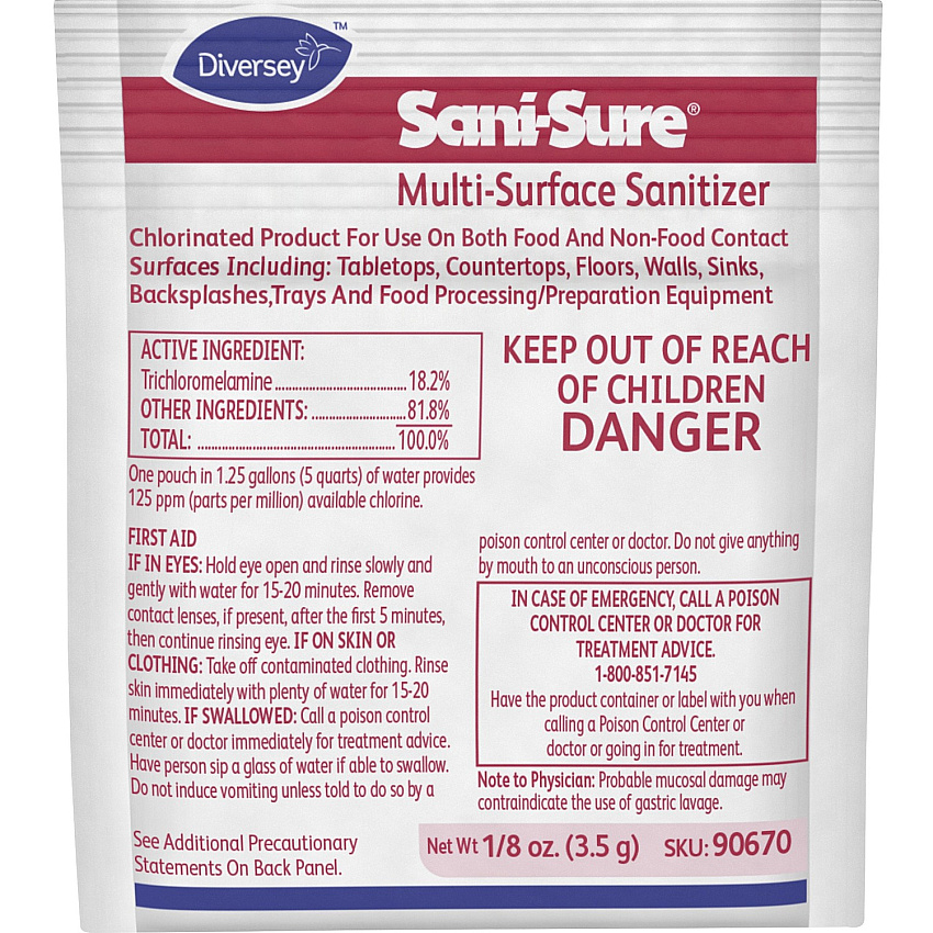 Diversey Sani-Sure Multi-Surface Sanitizer (90670)
