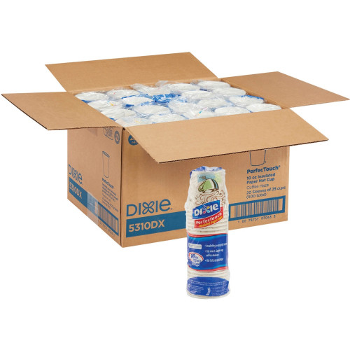 Dixie PerfecTouch Hot Cups (5310DXCT)