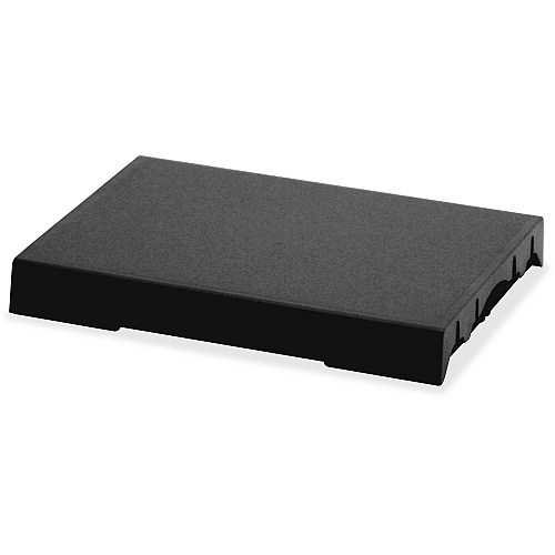 Trodat T4729 Dater Replacement Ink Pad 1.6" Width x 2" Depth - Black Ink - Plastic - 1 Each (P4729BK)