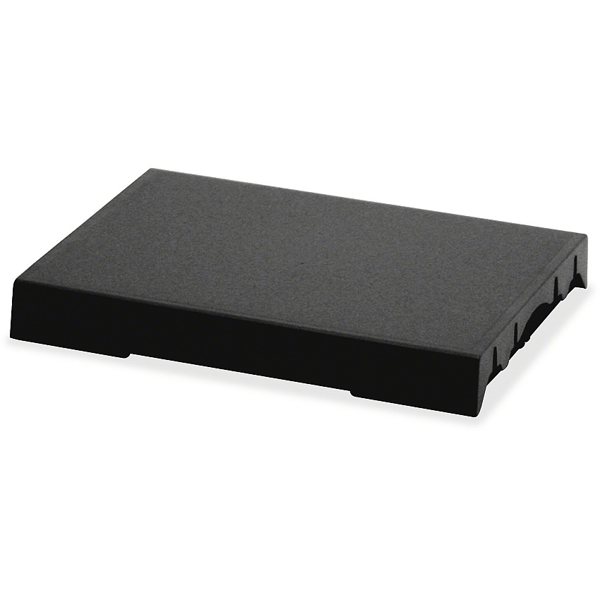 Trodat T4729 Dater Replacement Ink Pad 1.6" Width x 2" Depth - Black Ink - Plastic - 1 Each (P4729BK)